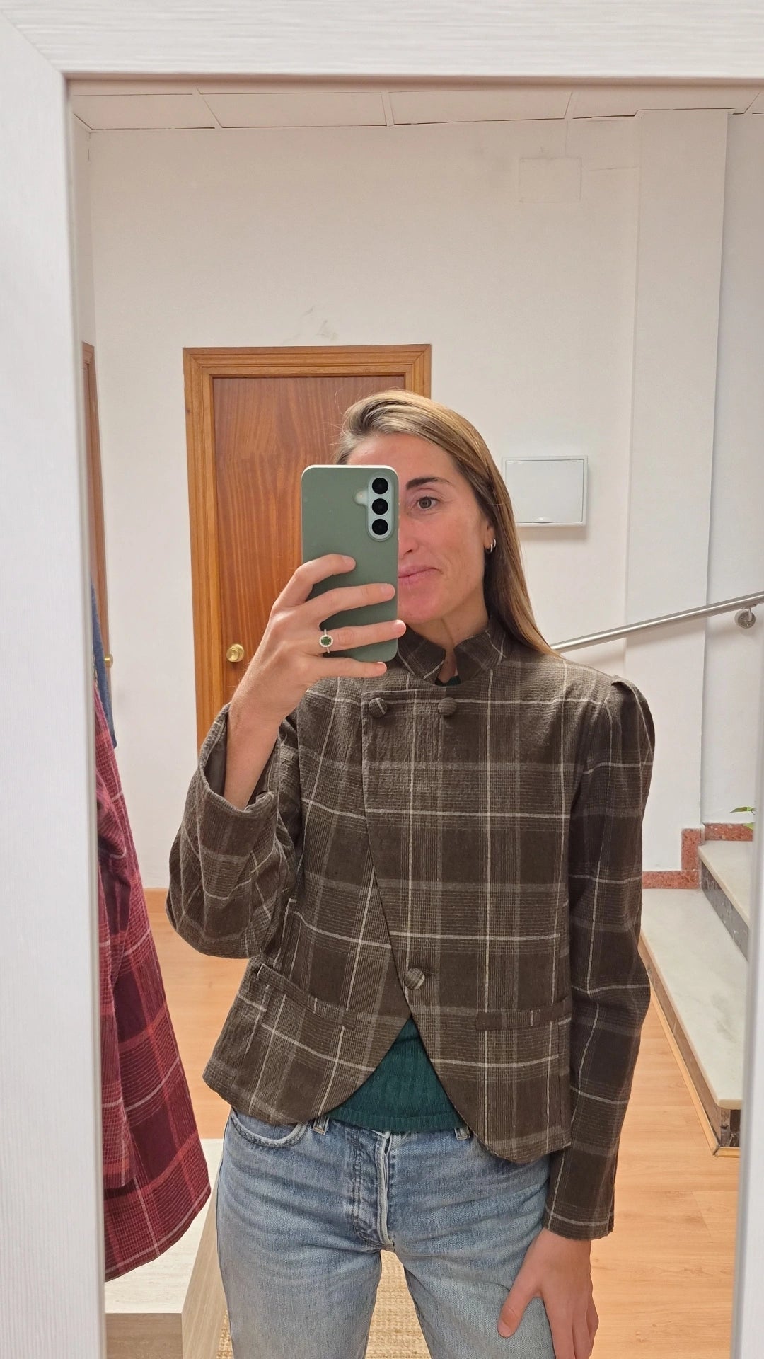 Chaqueta blazer inout camel