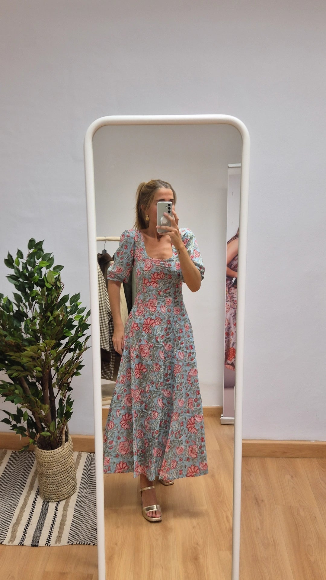 Vestido Kali con mangas Duna