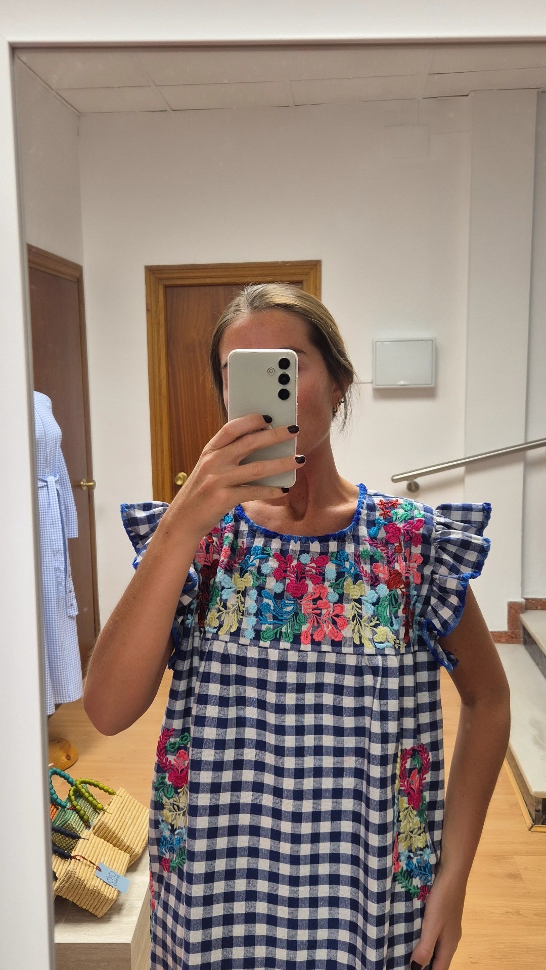 Vestido Filipa mar