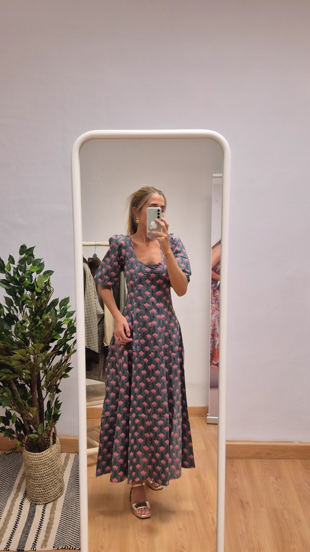 Vestido Kali con mangas Malia
