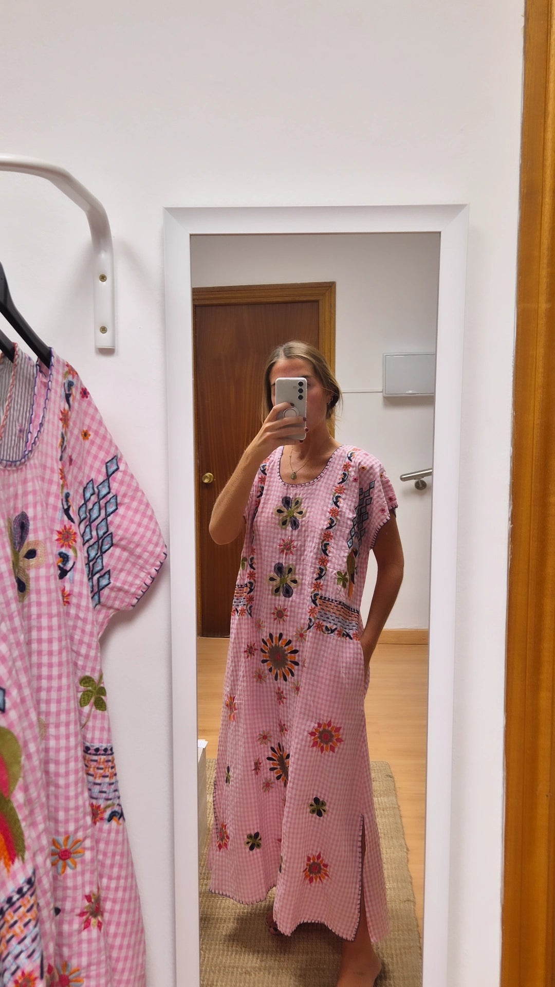 Vestido Ankita pink