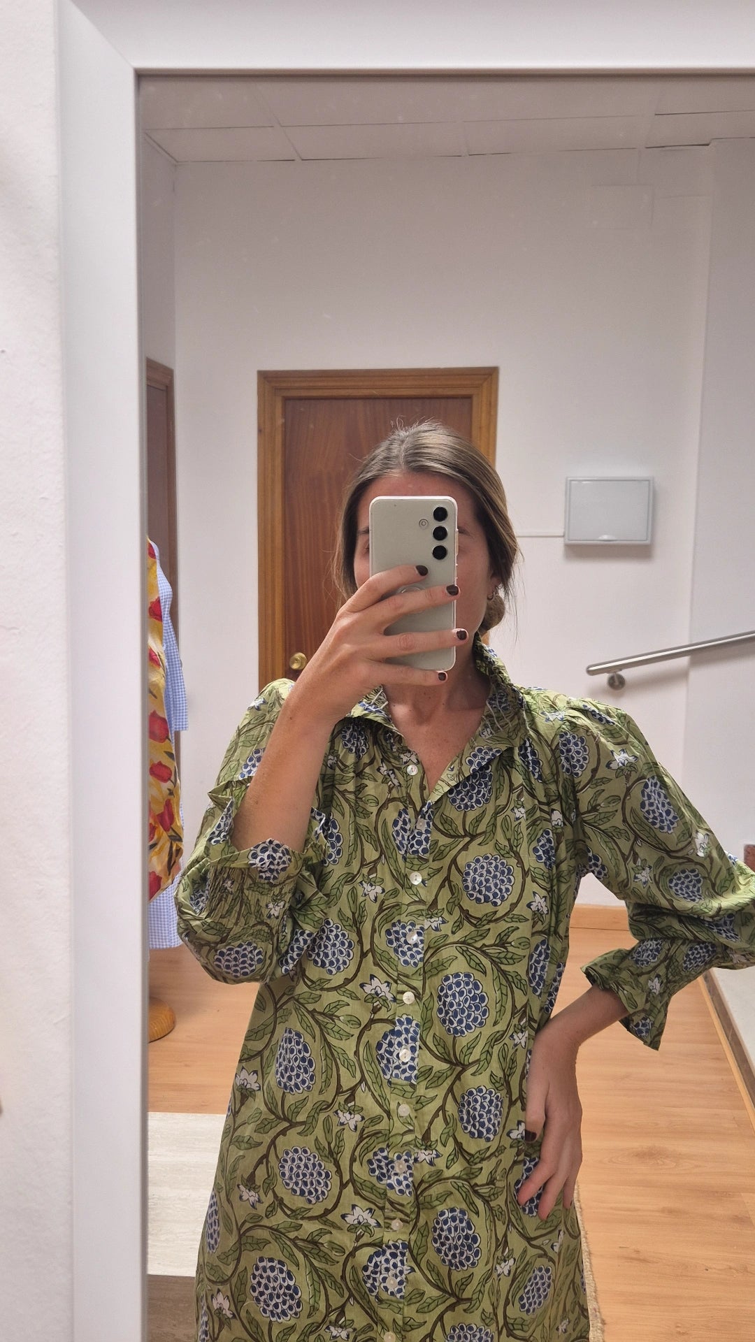Vestido Florelia manga larga A