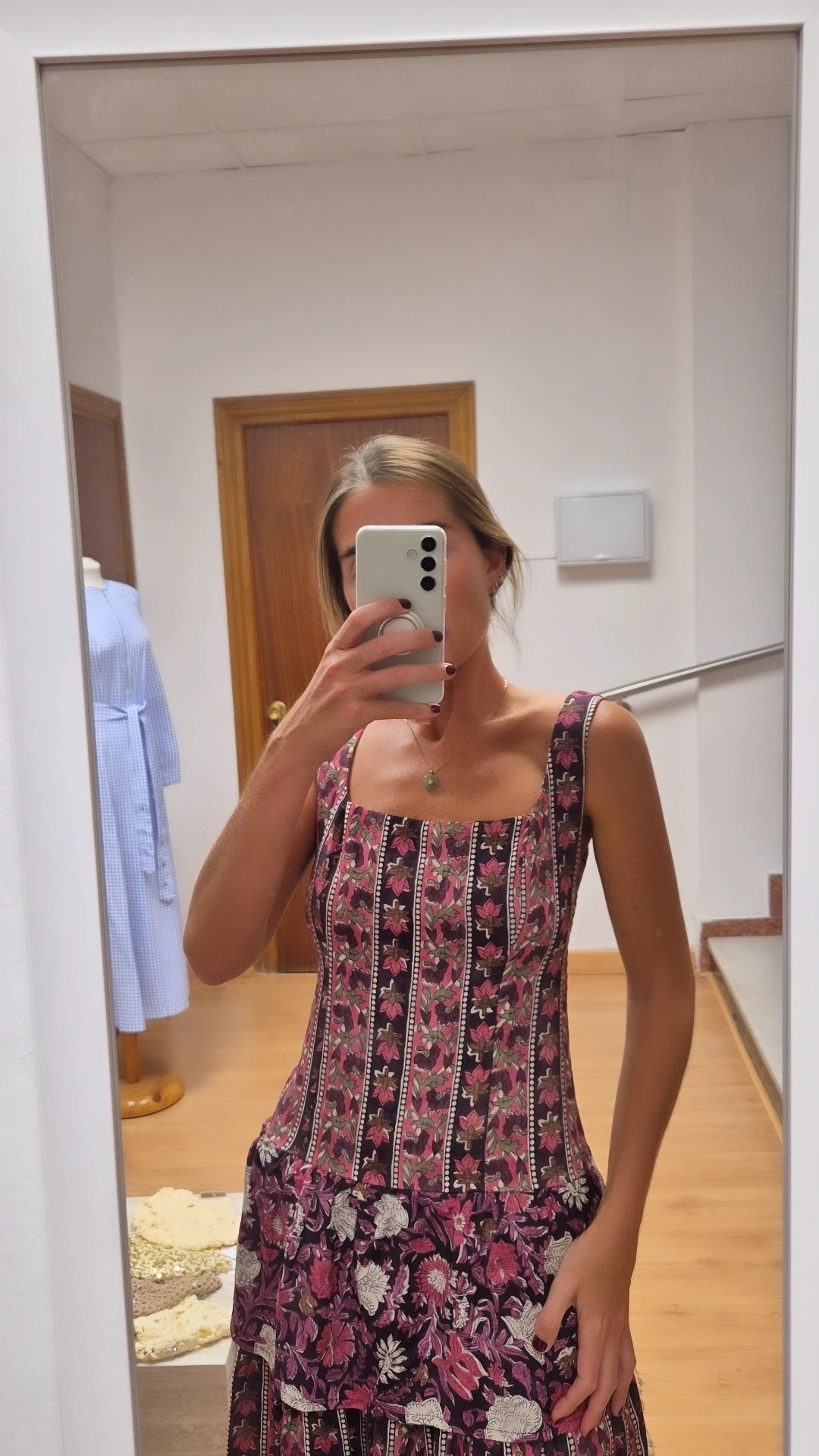 Vestido Galla straps one