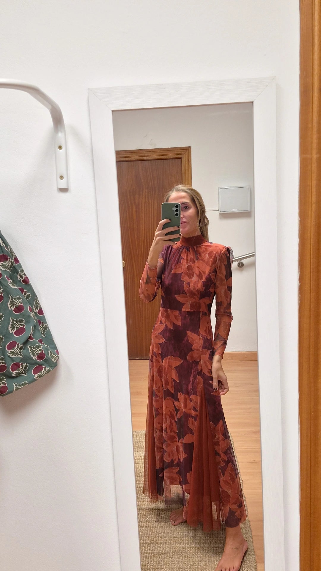 Vestido Carmen orange