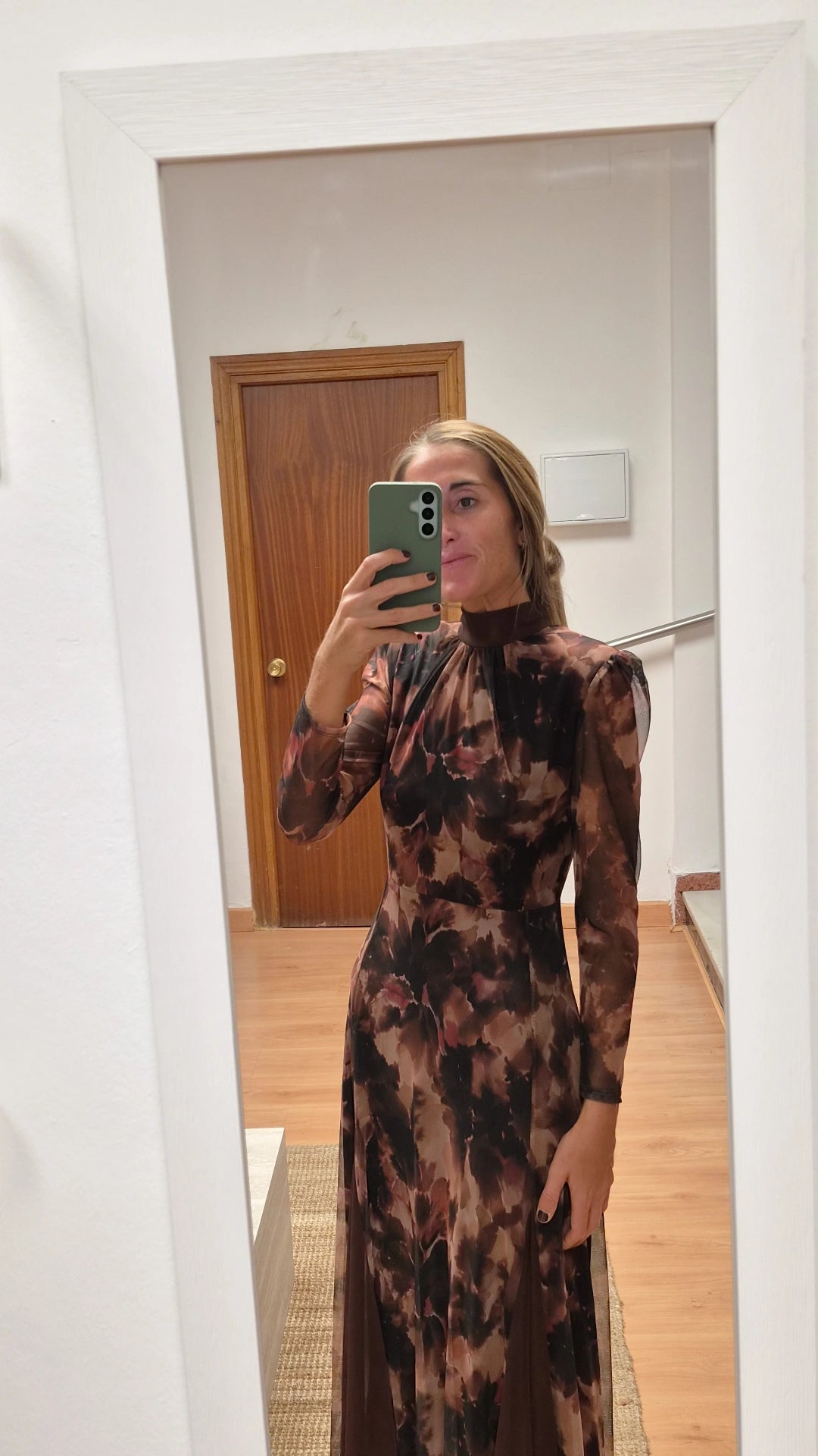 Vestido Carmen brown
