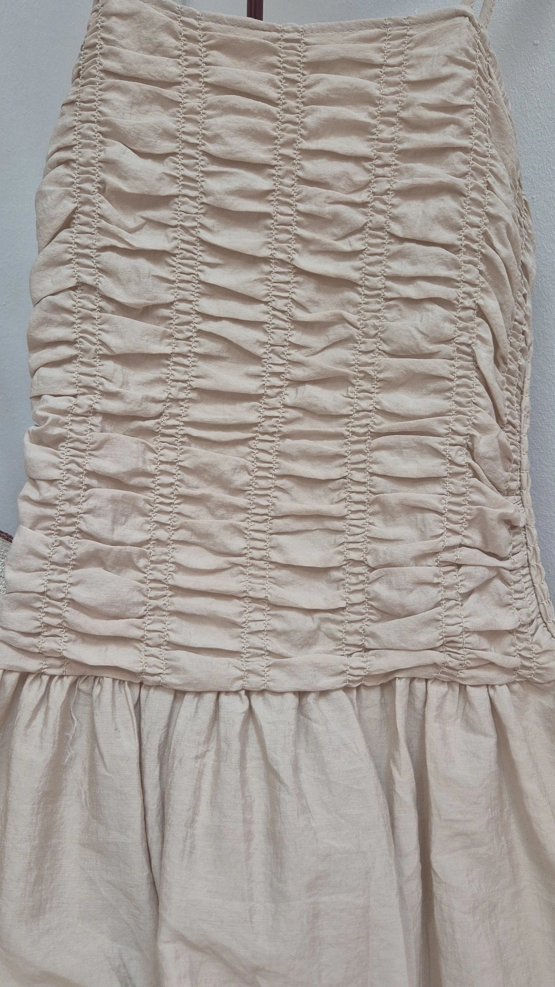 Vestido Carola crudo