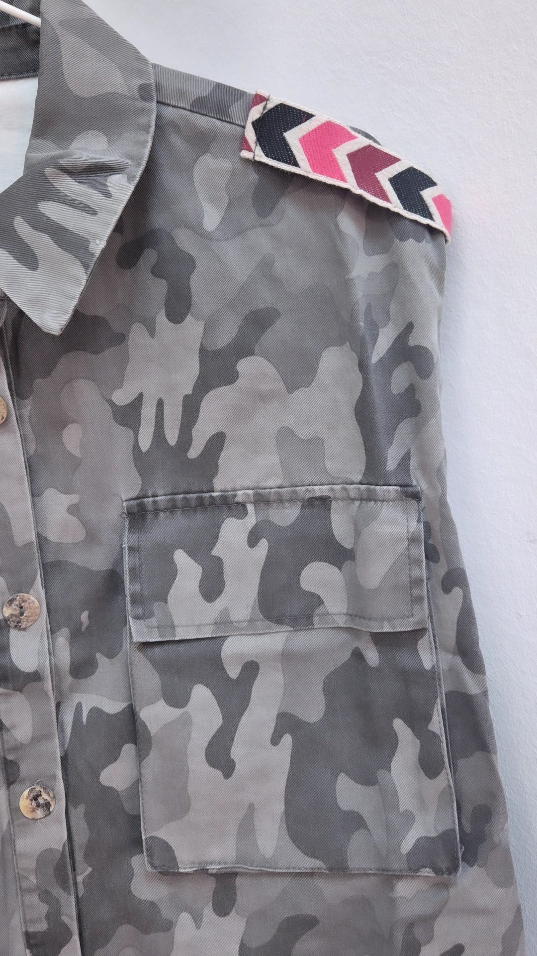 Chaleco Militar gris