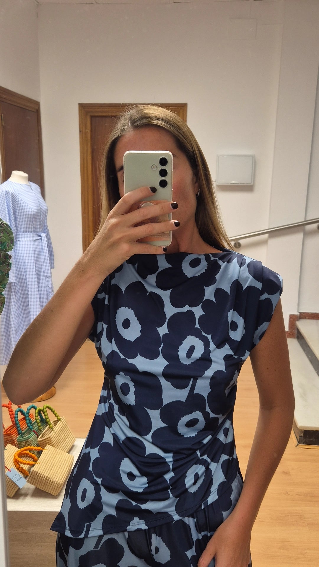 Conjunto Olga azul