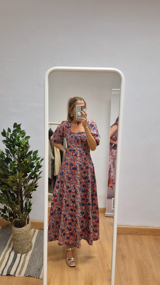 Vestido Kali con mangas Anouk