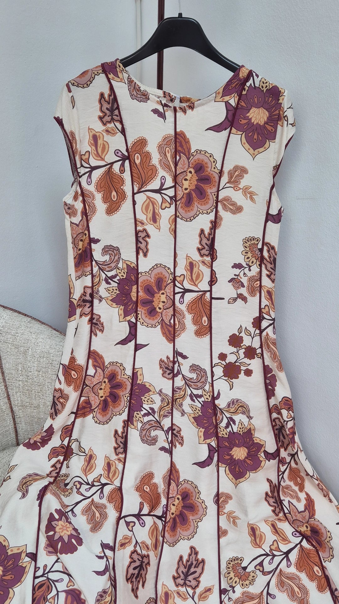 Vestido Carmencita teja