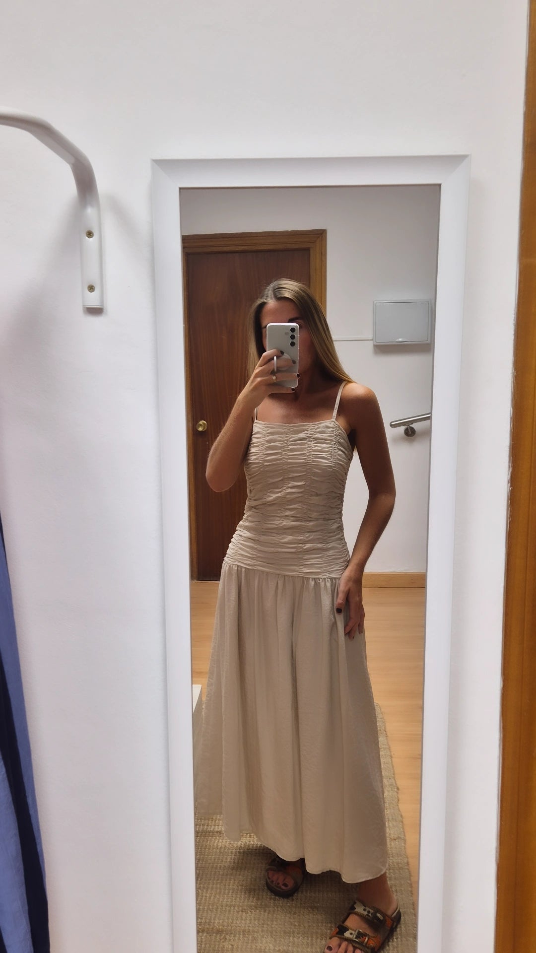Vestido Carola crudo