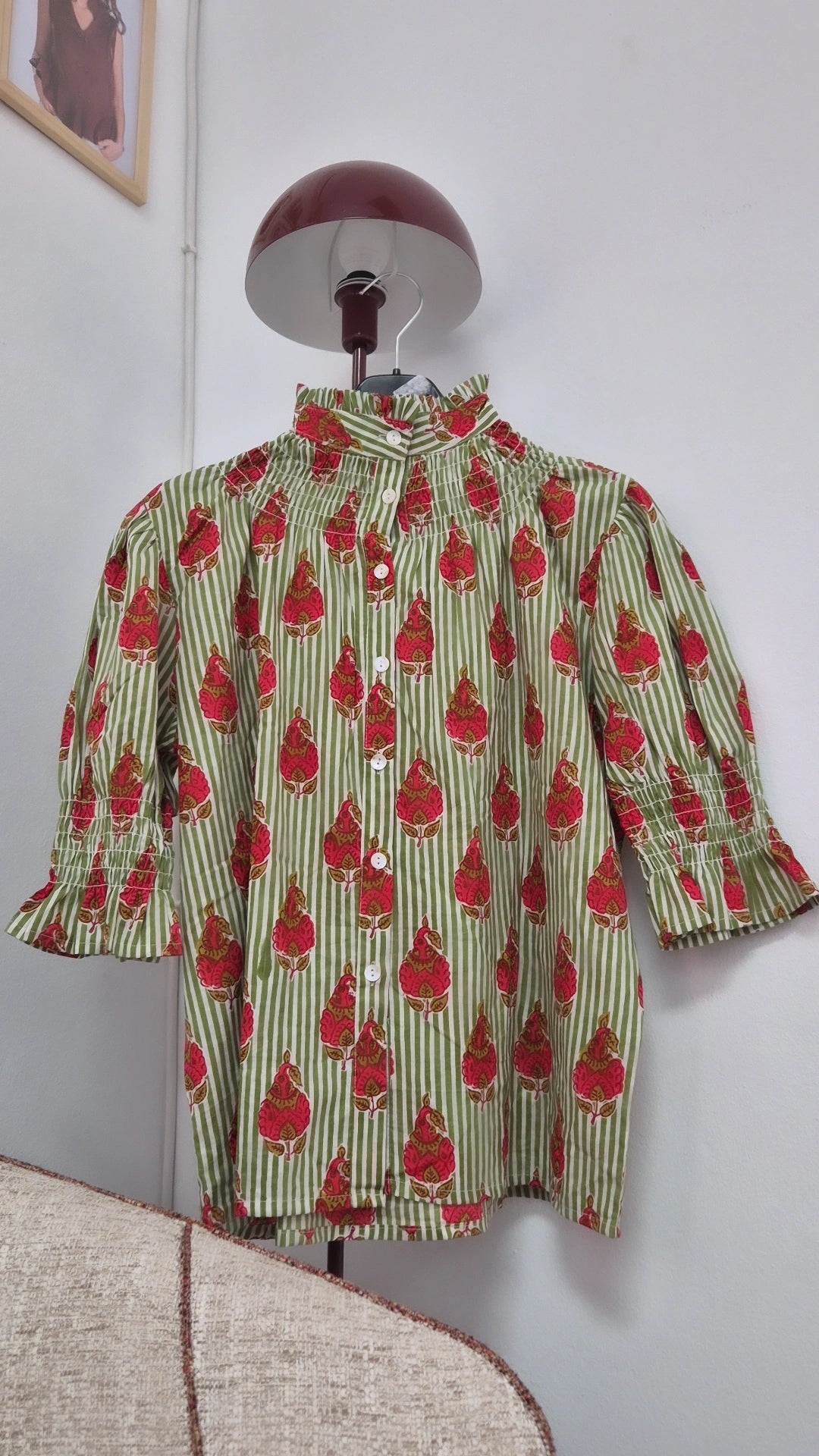 Blusa Florelia manga corta BB