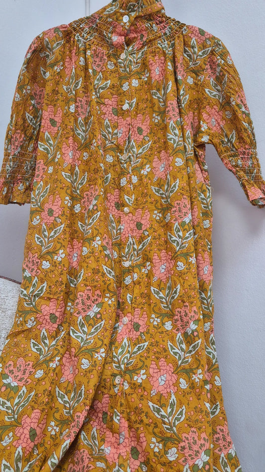 Vestido Florelia manga corta J
