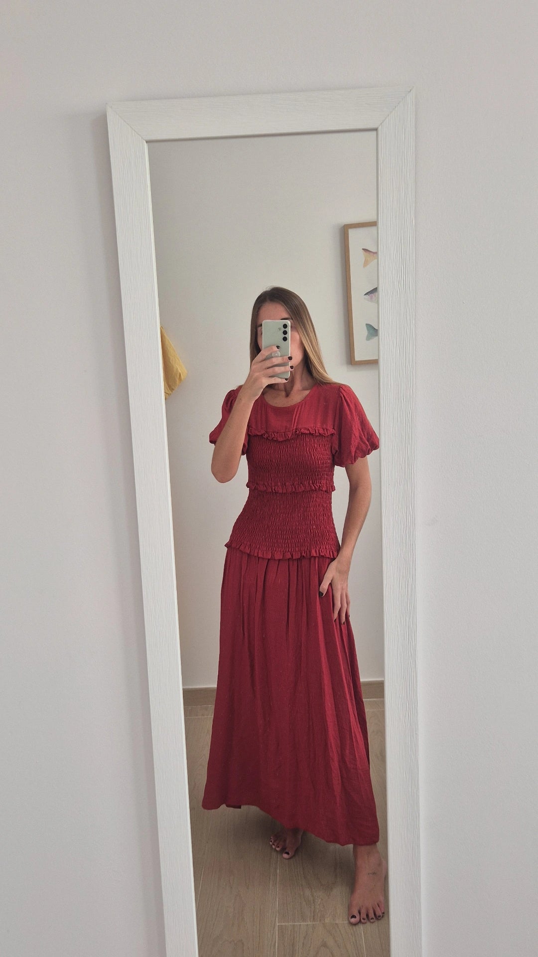 Vestido Gabriela red