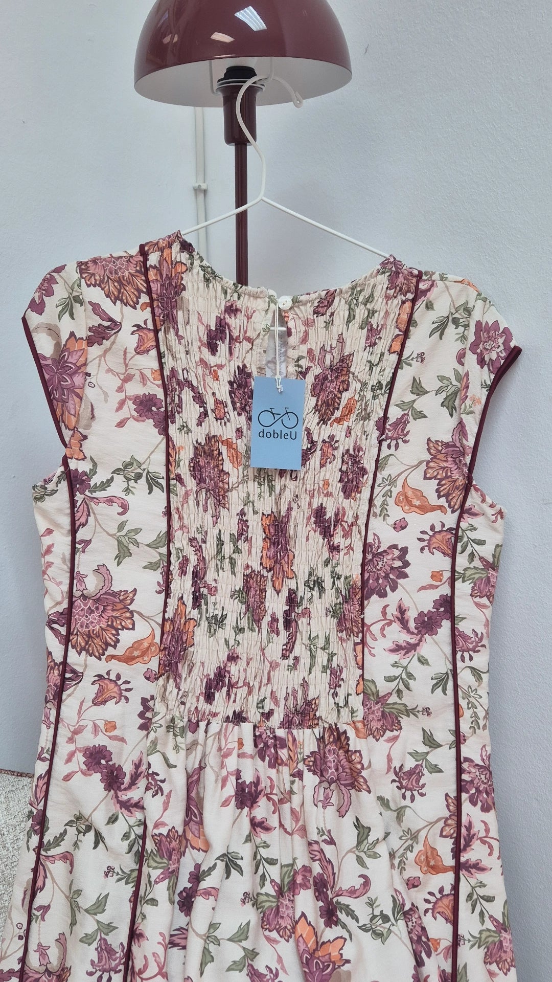 Vestido Carmina buganvilla