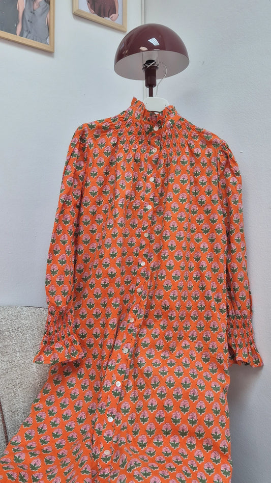 Vestido Florelia manga larga F