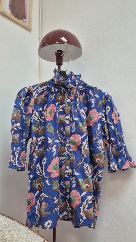 Blusa Florelia manga corta O