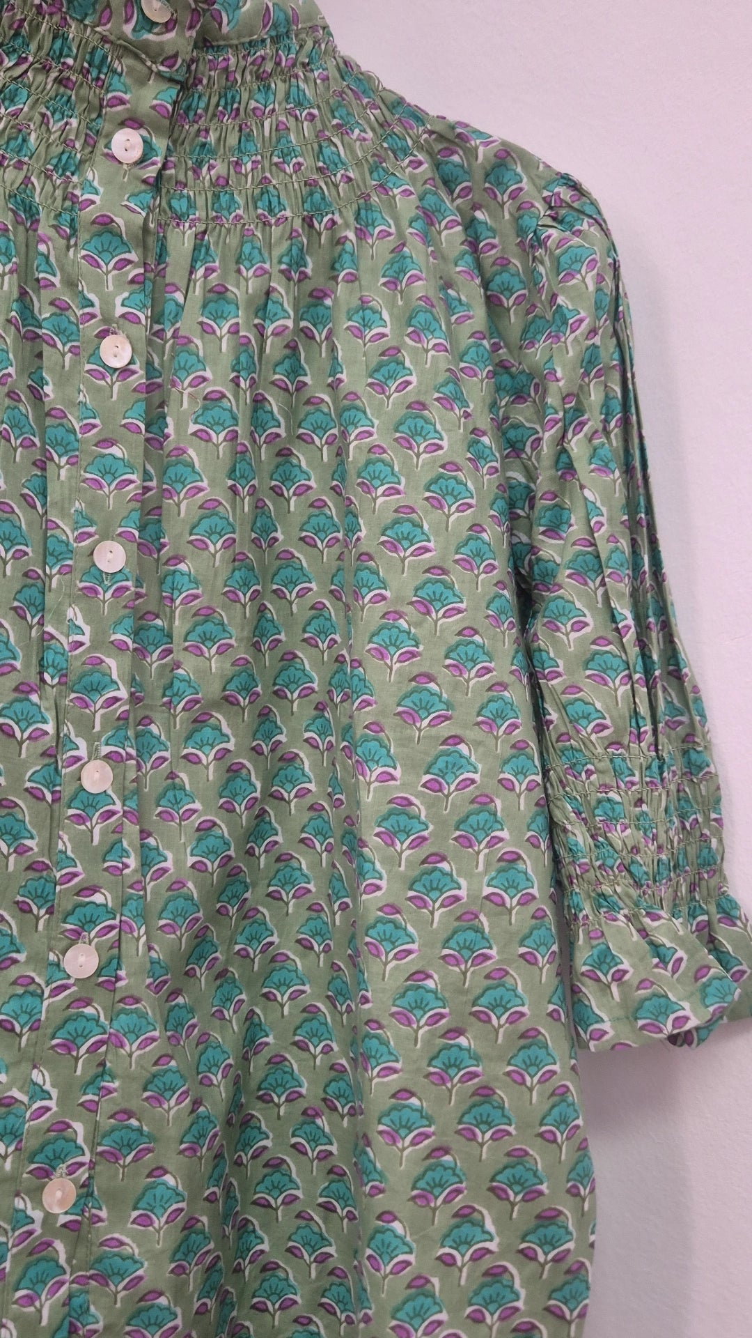 Blusa Florelia manga corta AA