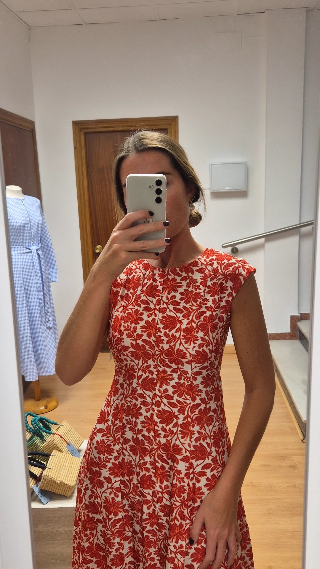 Vestido Clara rojo