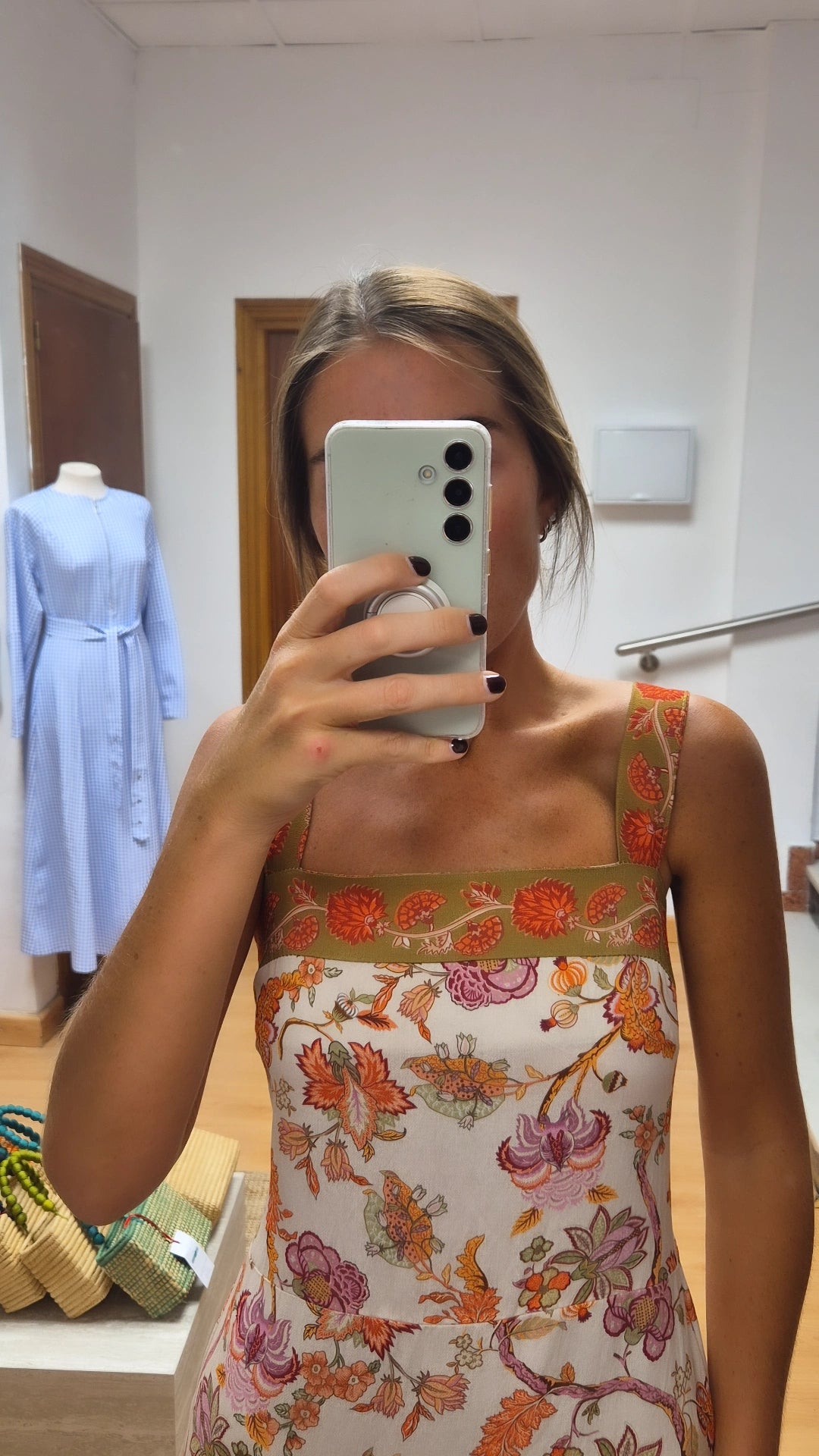 Vestido Paola teja