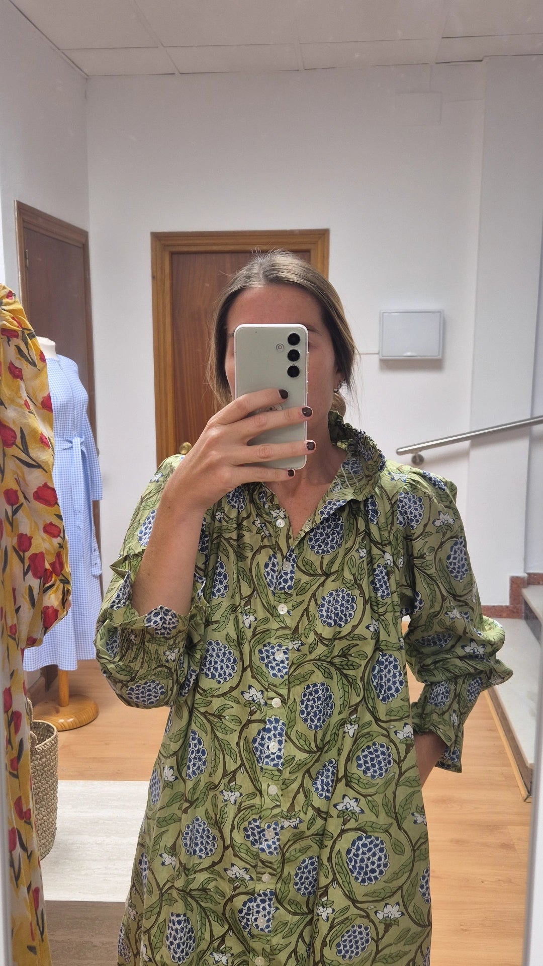 Vestido Florelia manga larga A