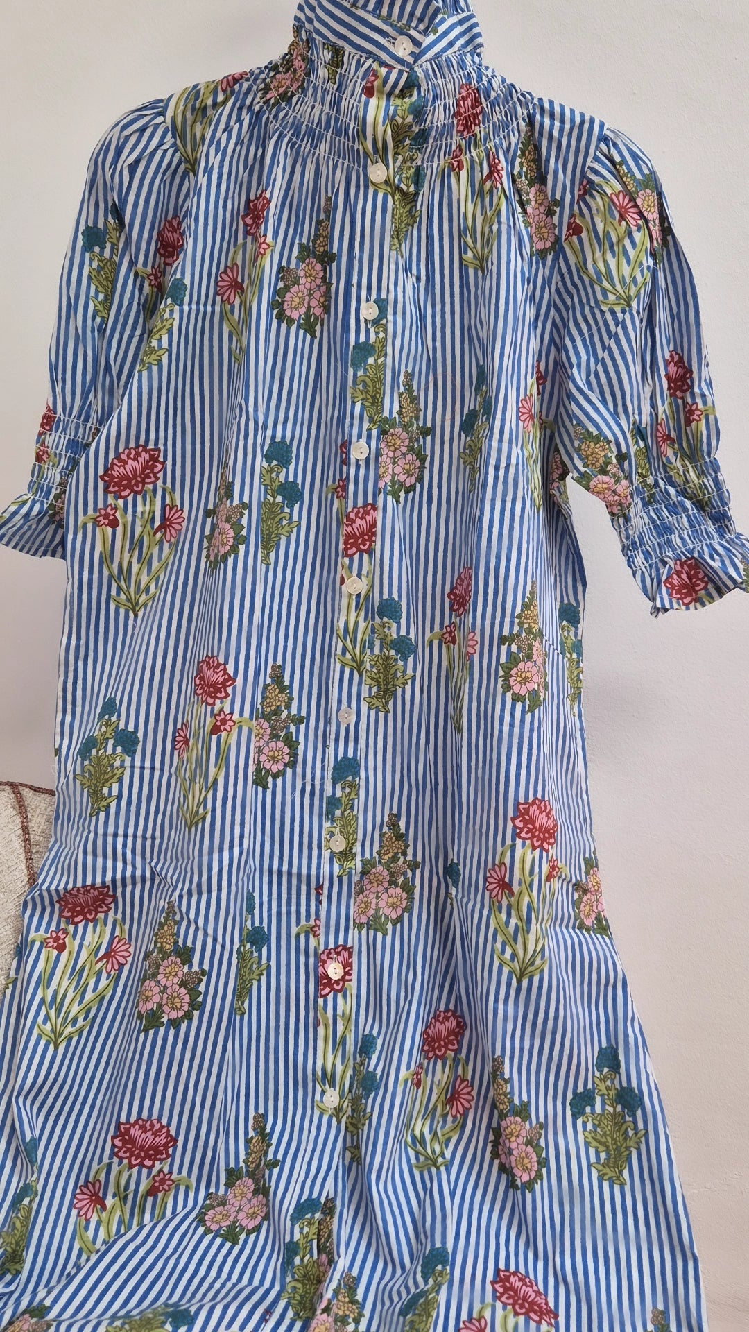 Vestido Florelia manga corta V