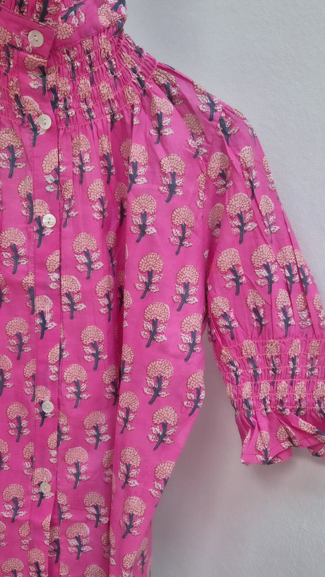 Blusa Florelia manga corta QQ