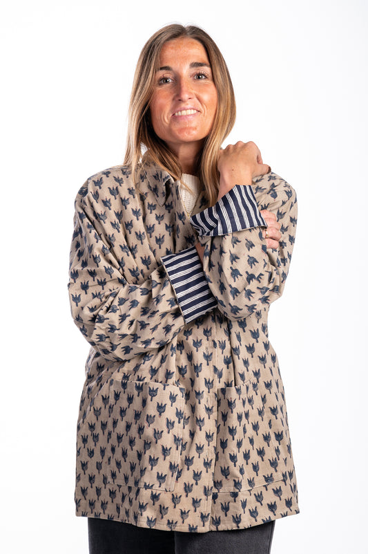 Chaqueta Aryam beige