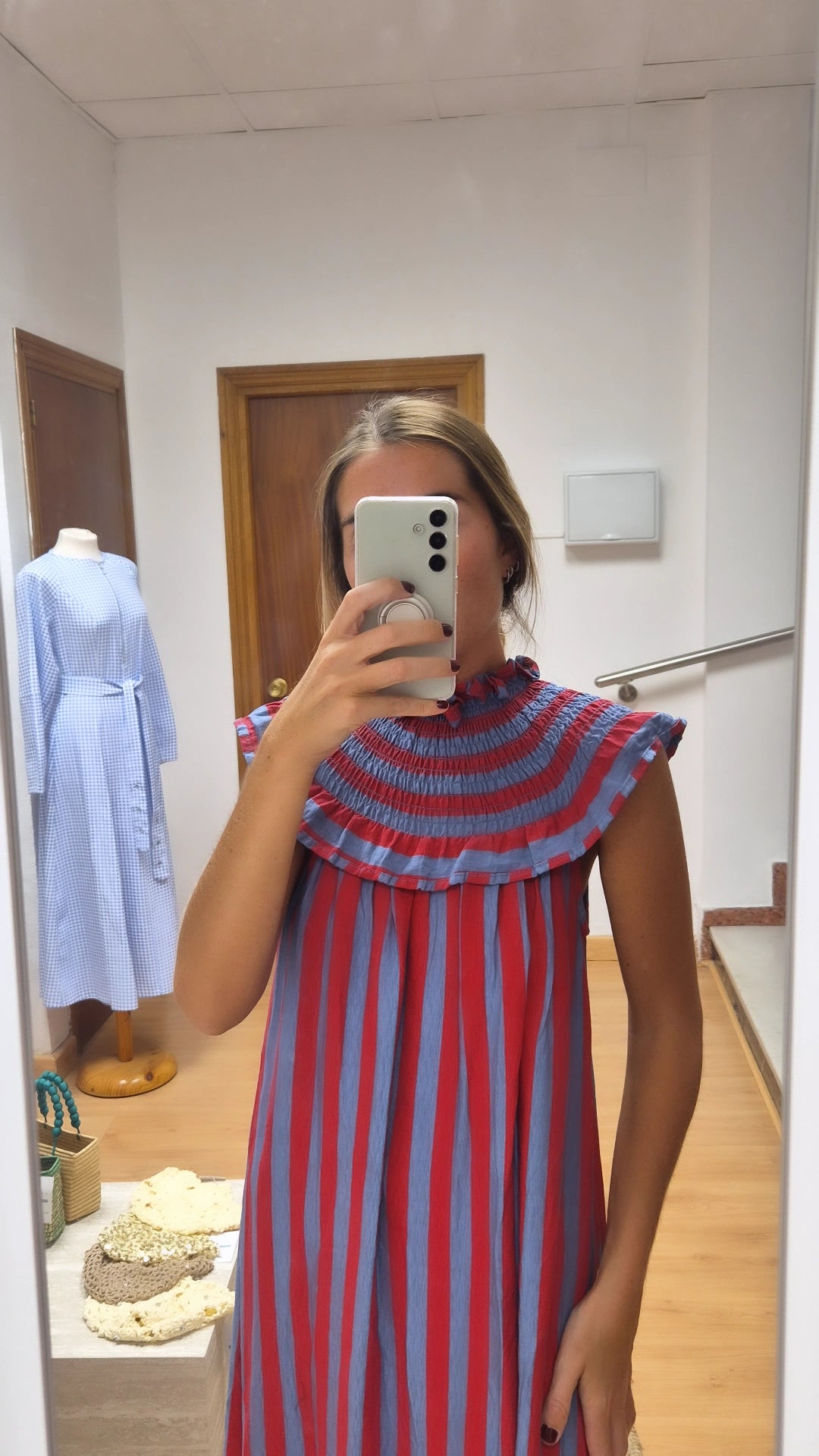 Vestido AZ rayas