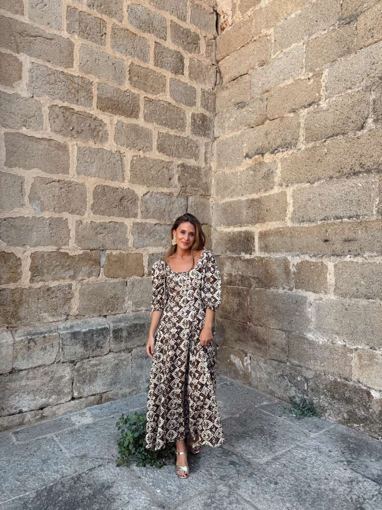 Vestido Kali con mangas Isolde