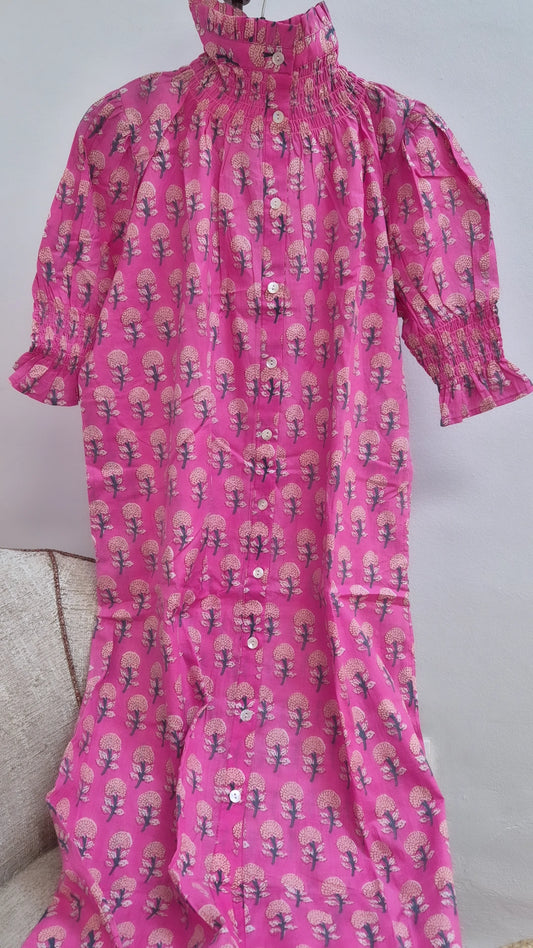 Vestido Florelia manga corta AA
