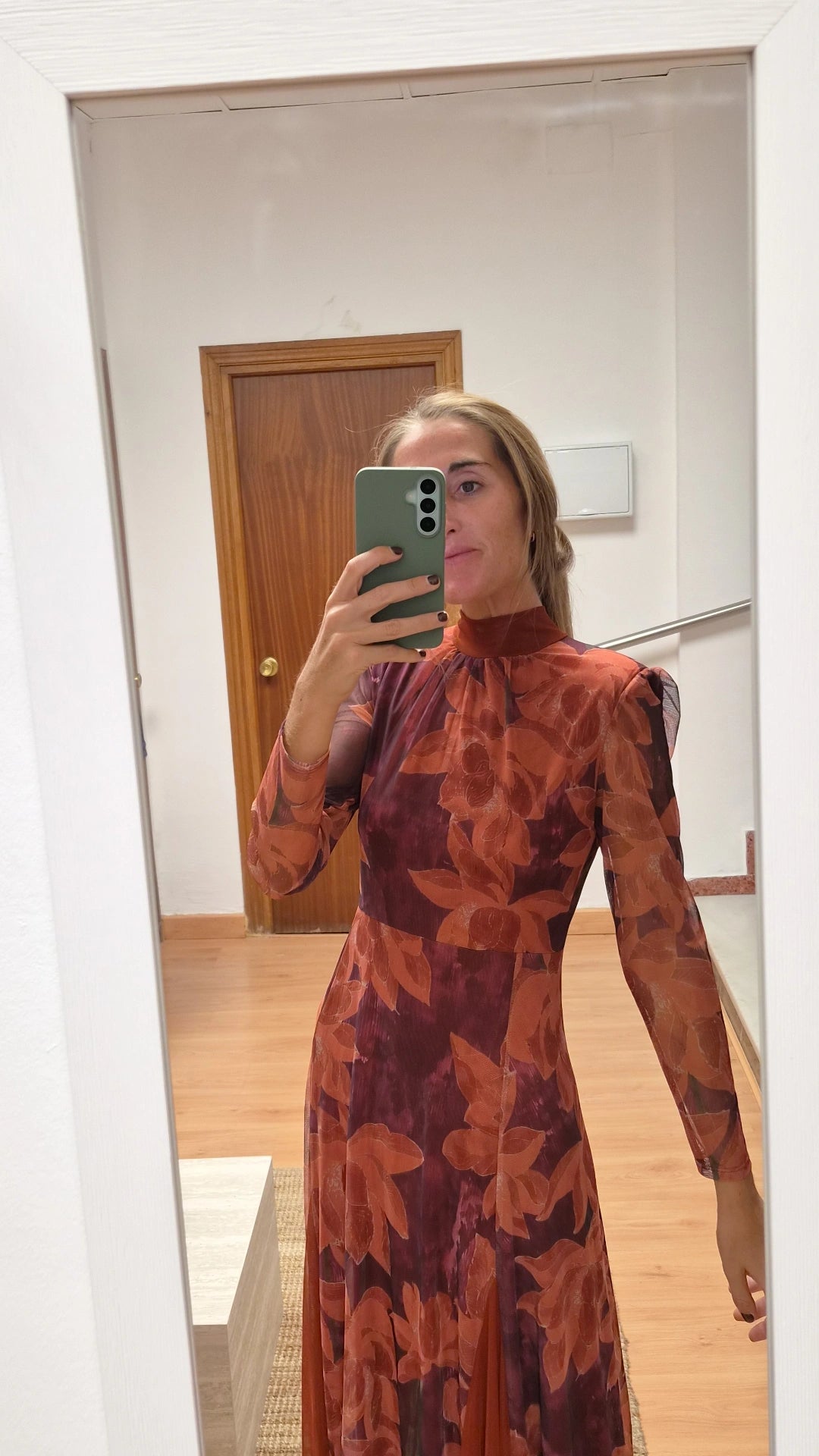 Vestido Carmen orange