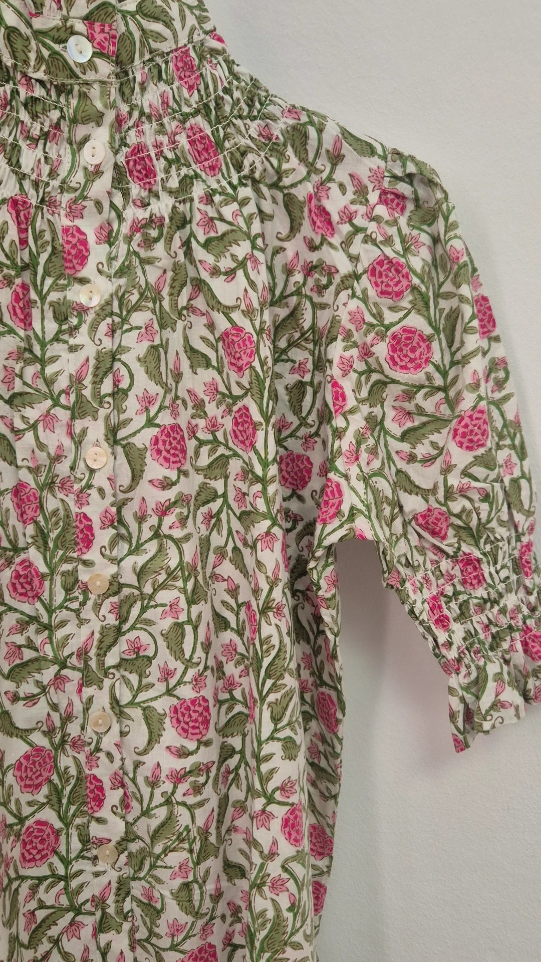Blusa Florelia manga corta U