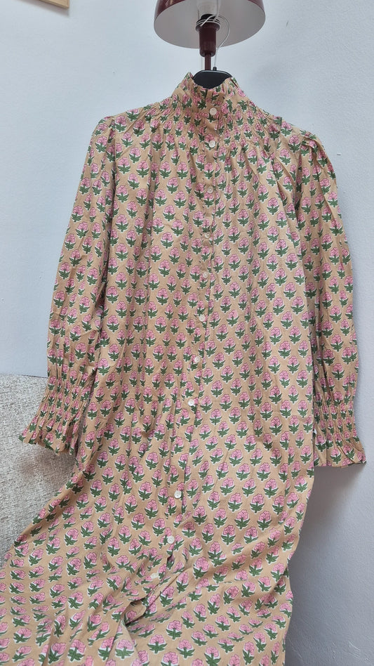 Vestido Florelia manga larga H