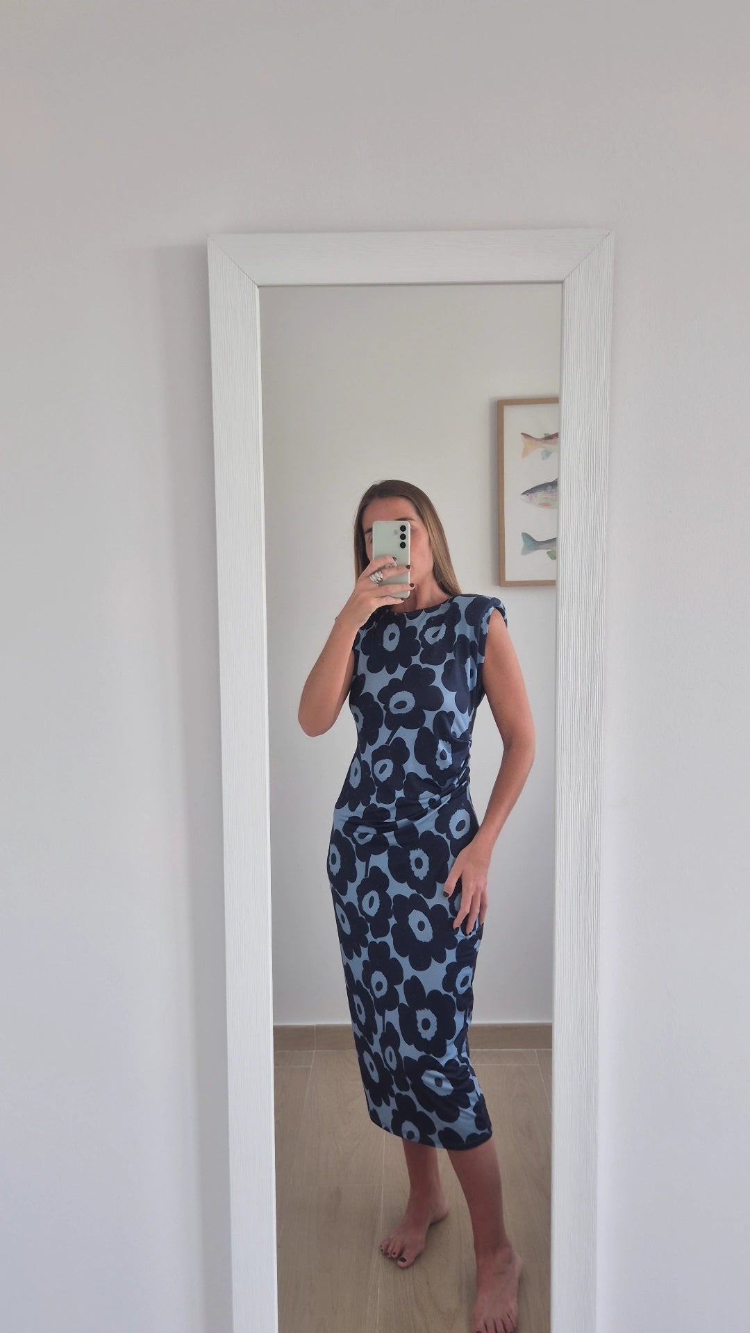 Vestido Olga azul