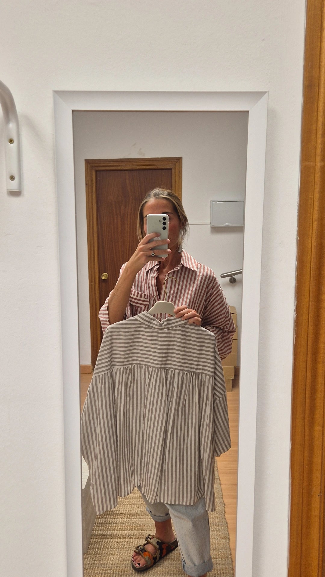 Camisa Alba crudo