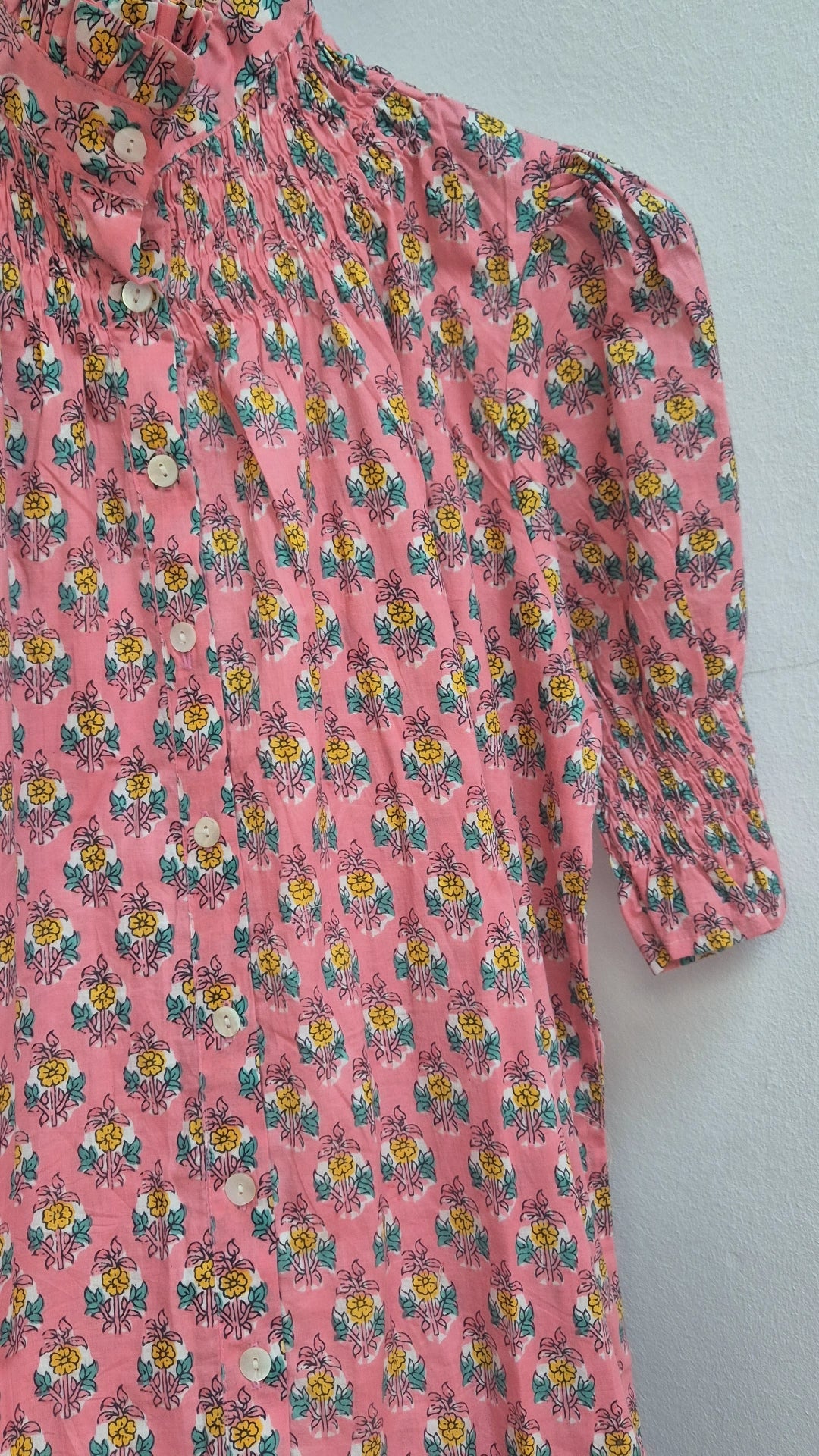 Vestido Florelia manga corta F