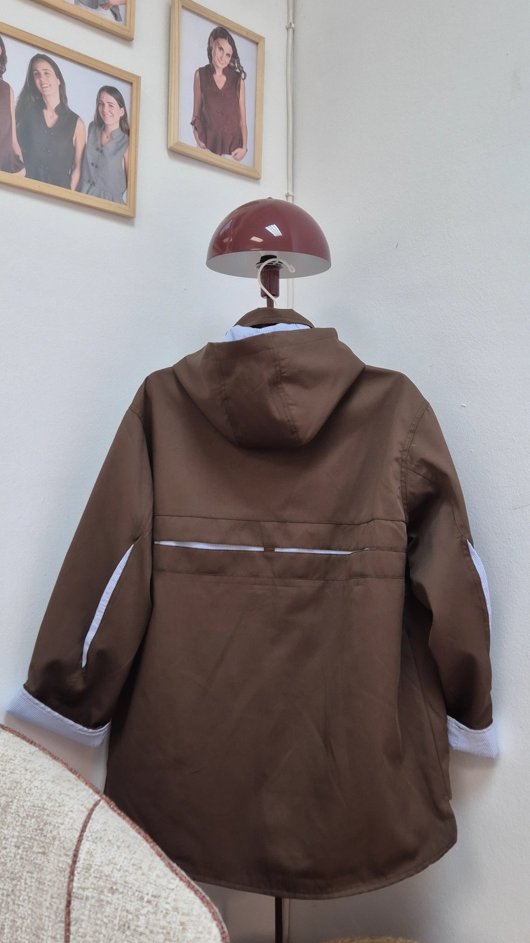 Gabardina mil detalles