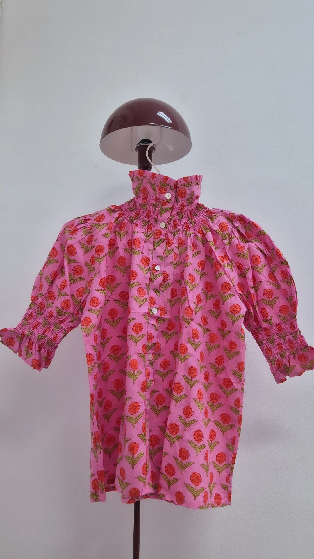 Blusa Florelia manga corta DDD