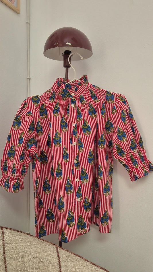 Blusa Florelia manga corta Y