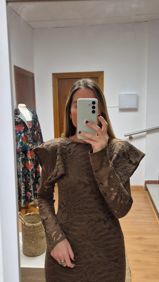 Vestido Cloe marrón