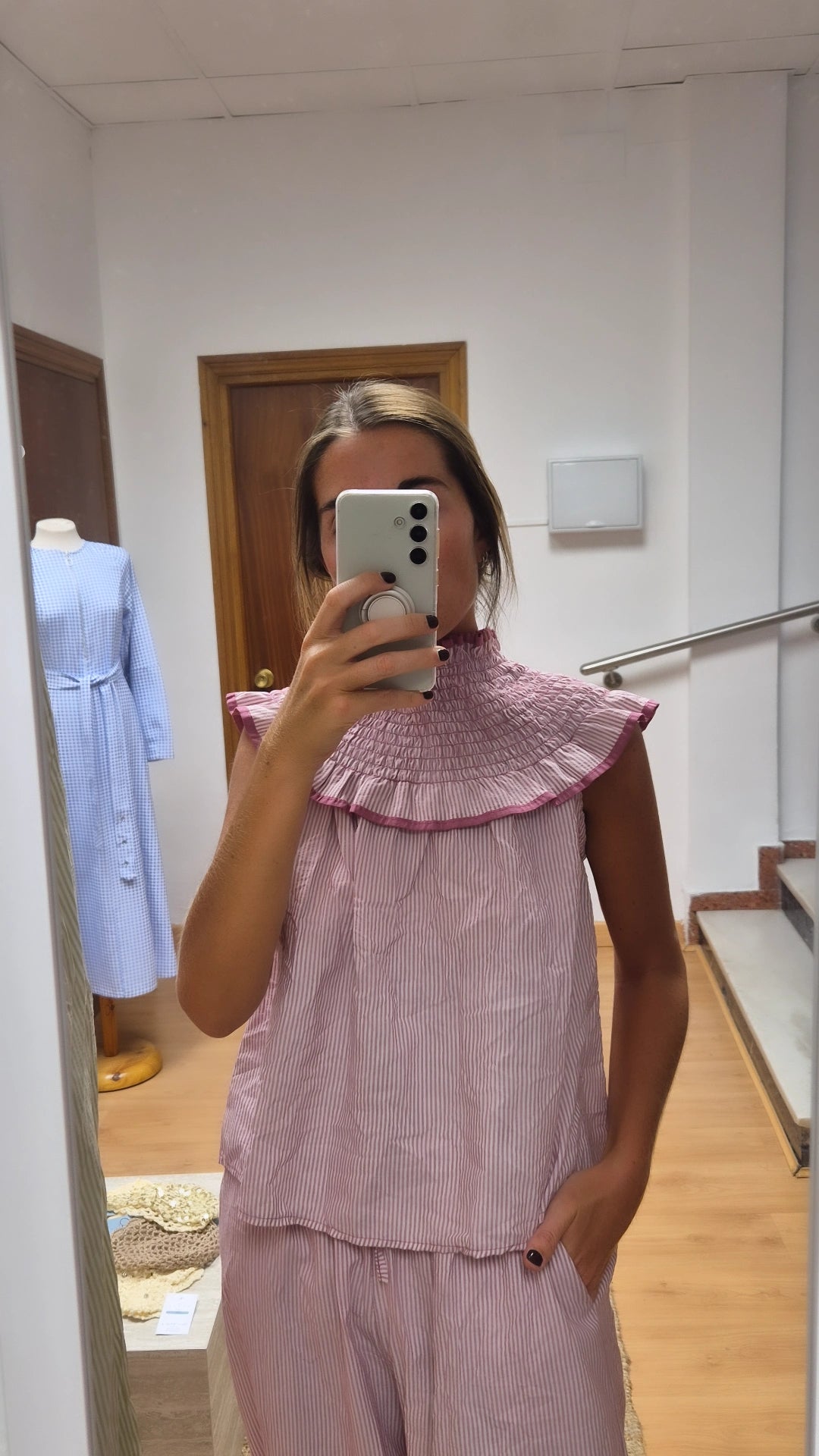 Conjunto Claudia rosa