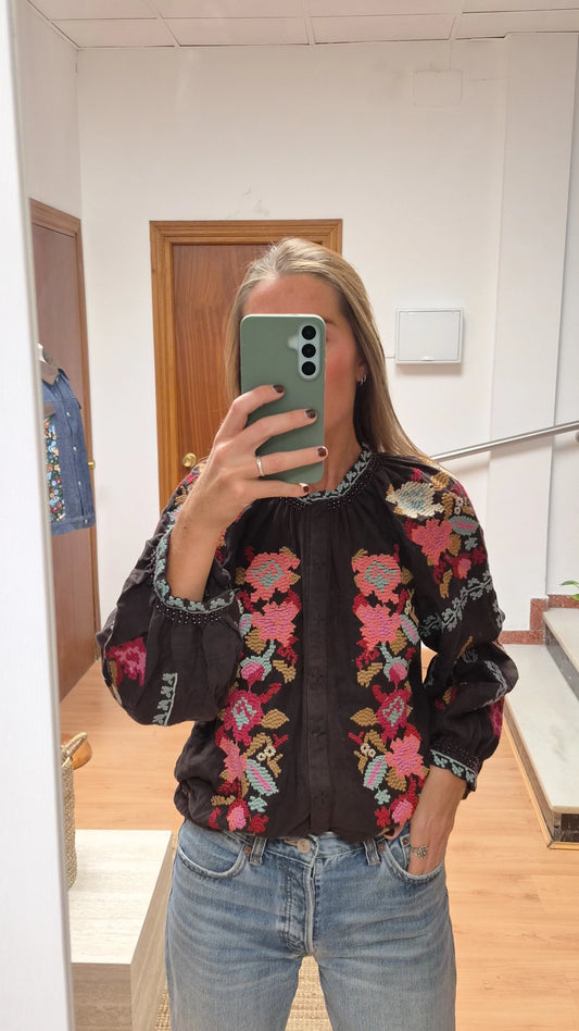 Blusa/Kimono Nara