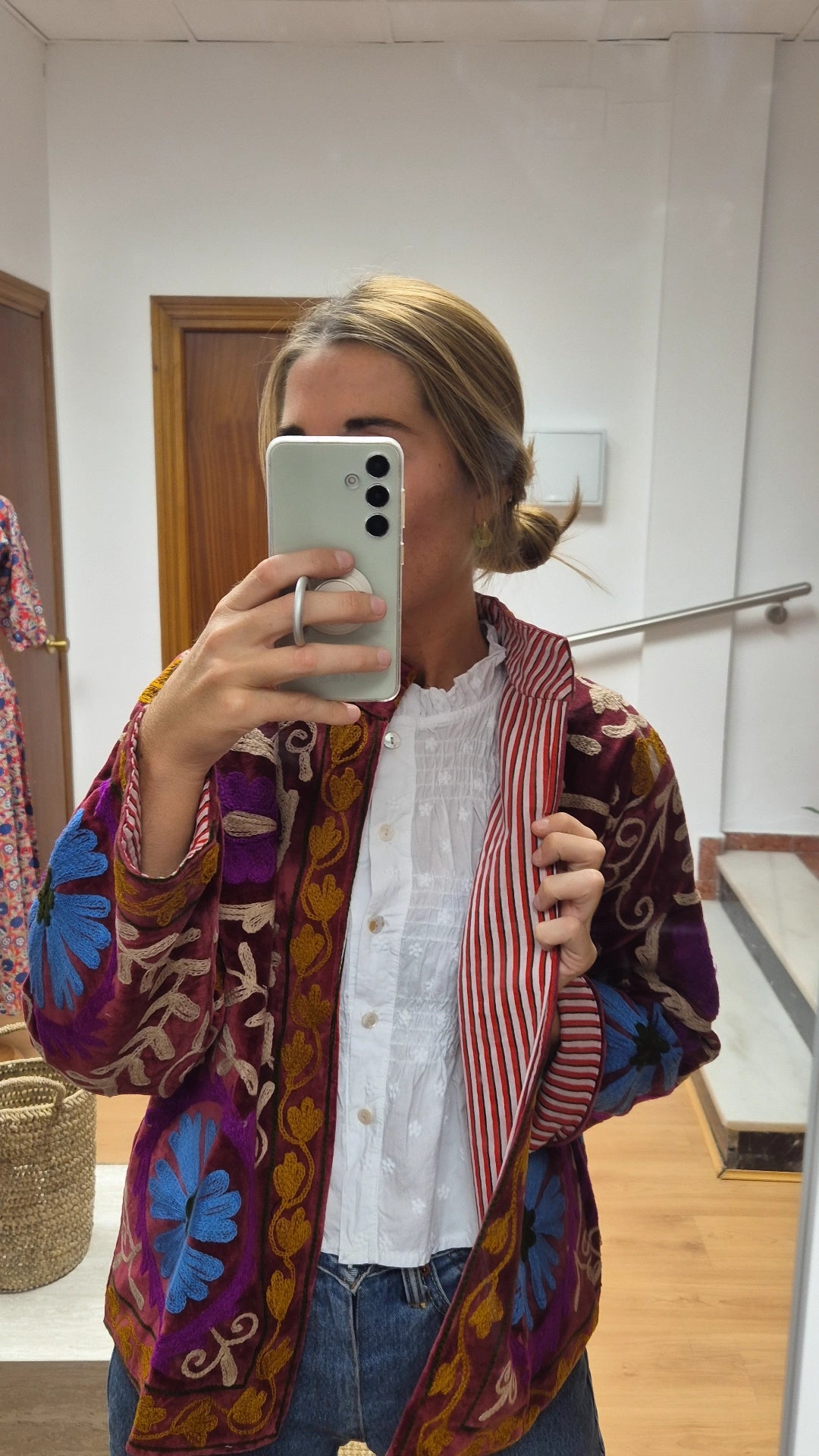 Chaqueta Ankit terciopelo Puka