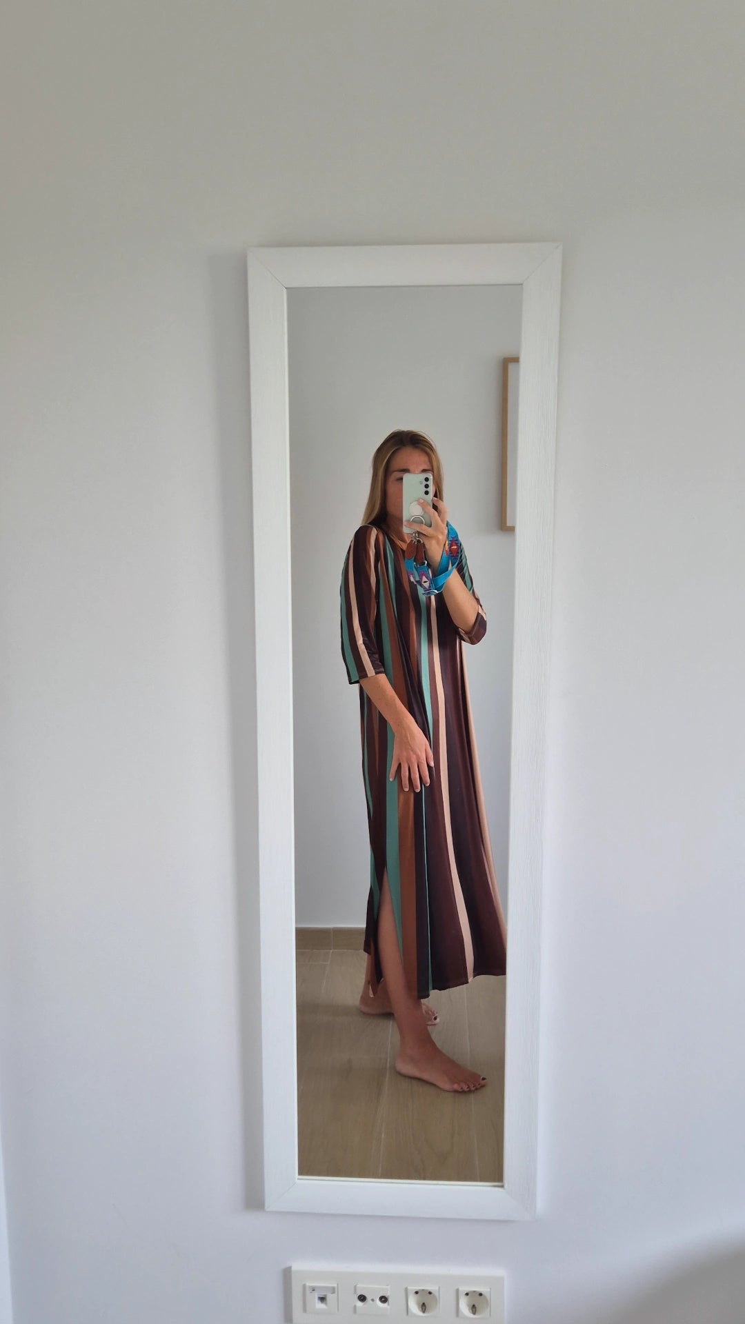 Vestido estilizado rayas