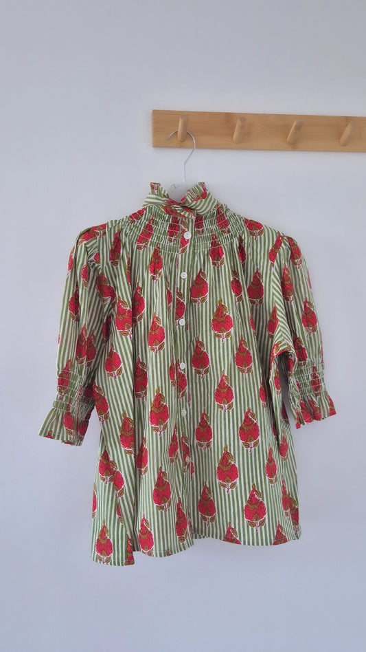 Blusa Florelia manga corta BB