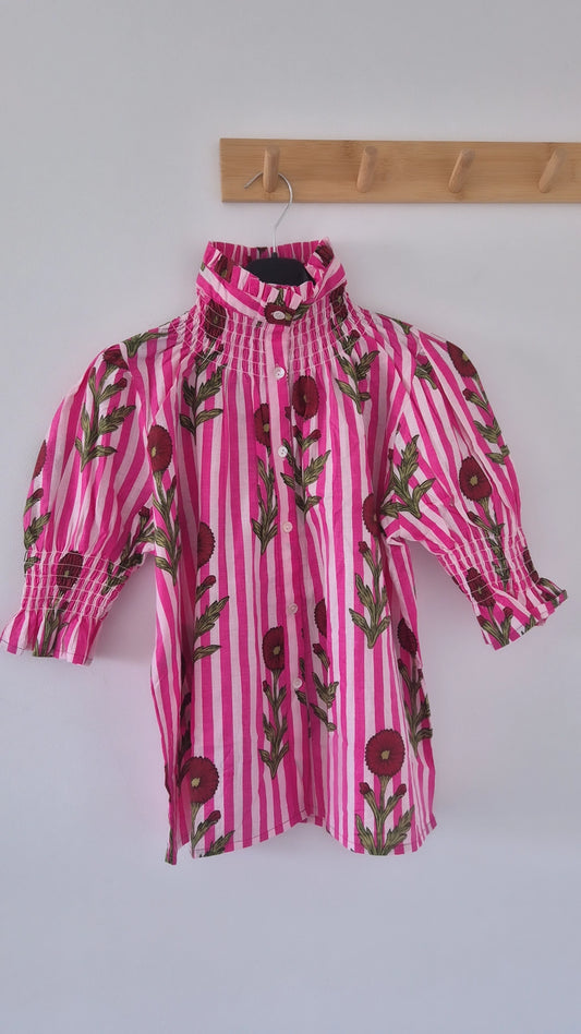 Blusa Florelia manga corta HH
