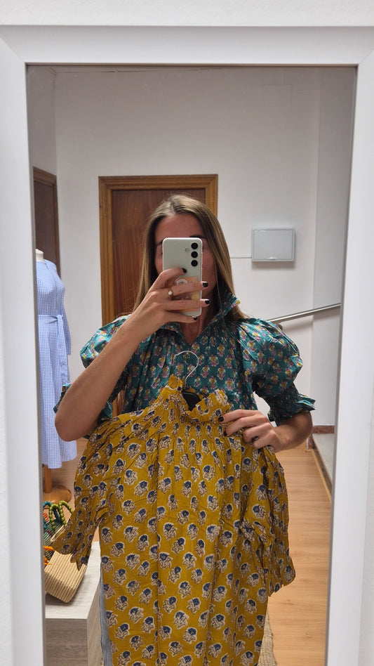Blusa Florelia manga corta G