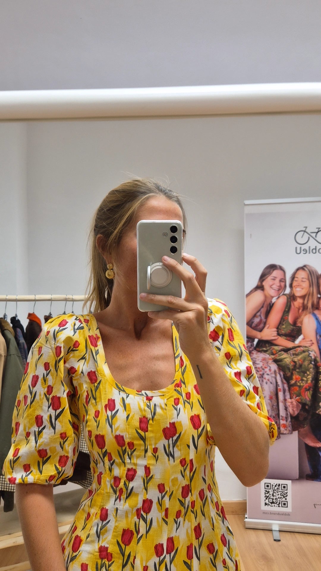 Vestido Kali con mangas Nahara