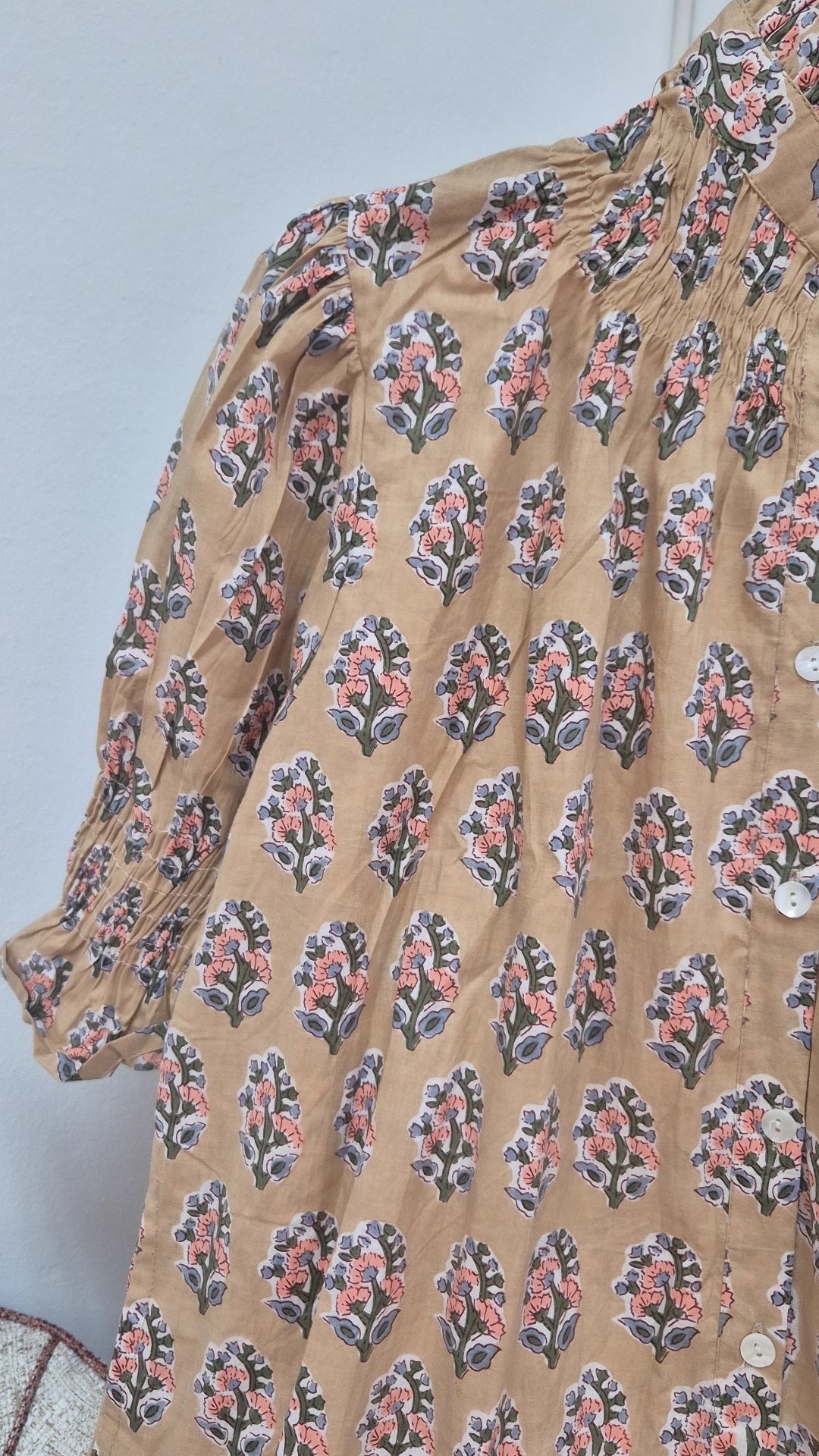 Vestido Florelia manga corta H